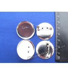 Основа для броши круглая 3 см.